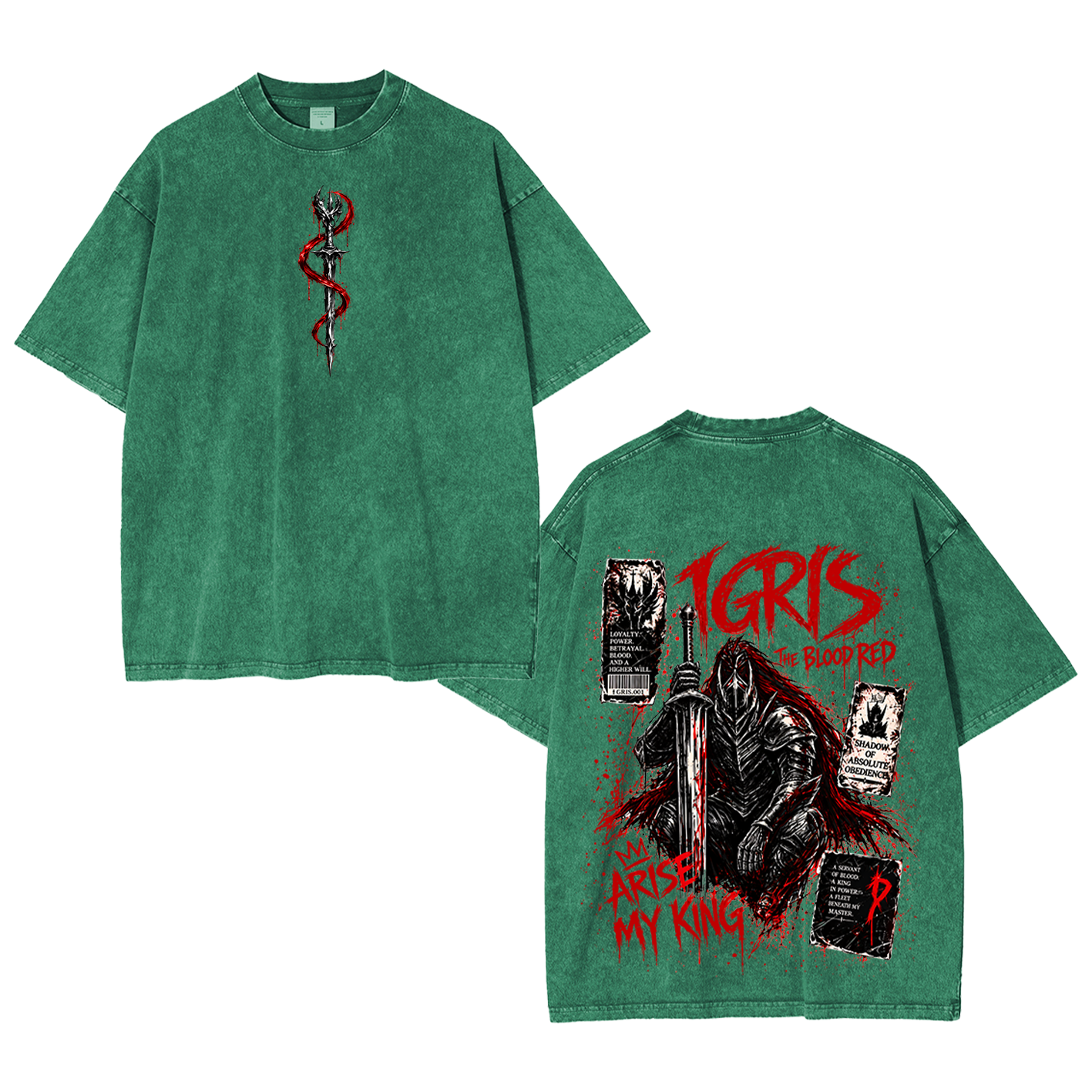 Igris Solo Leveling Oversized T-shirt/Crewneck/Hoodie