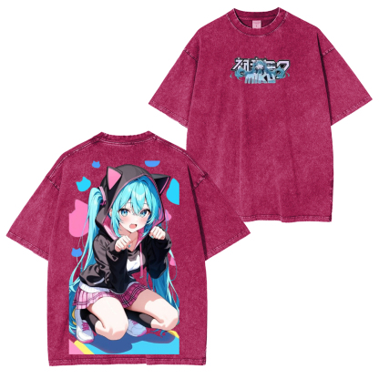 Hatsune Miku Vintage Washed T-Shirt
