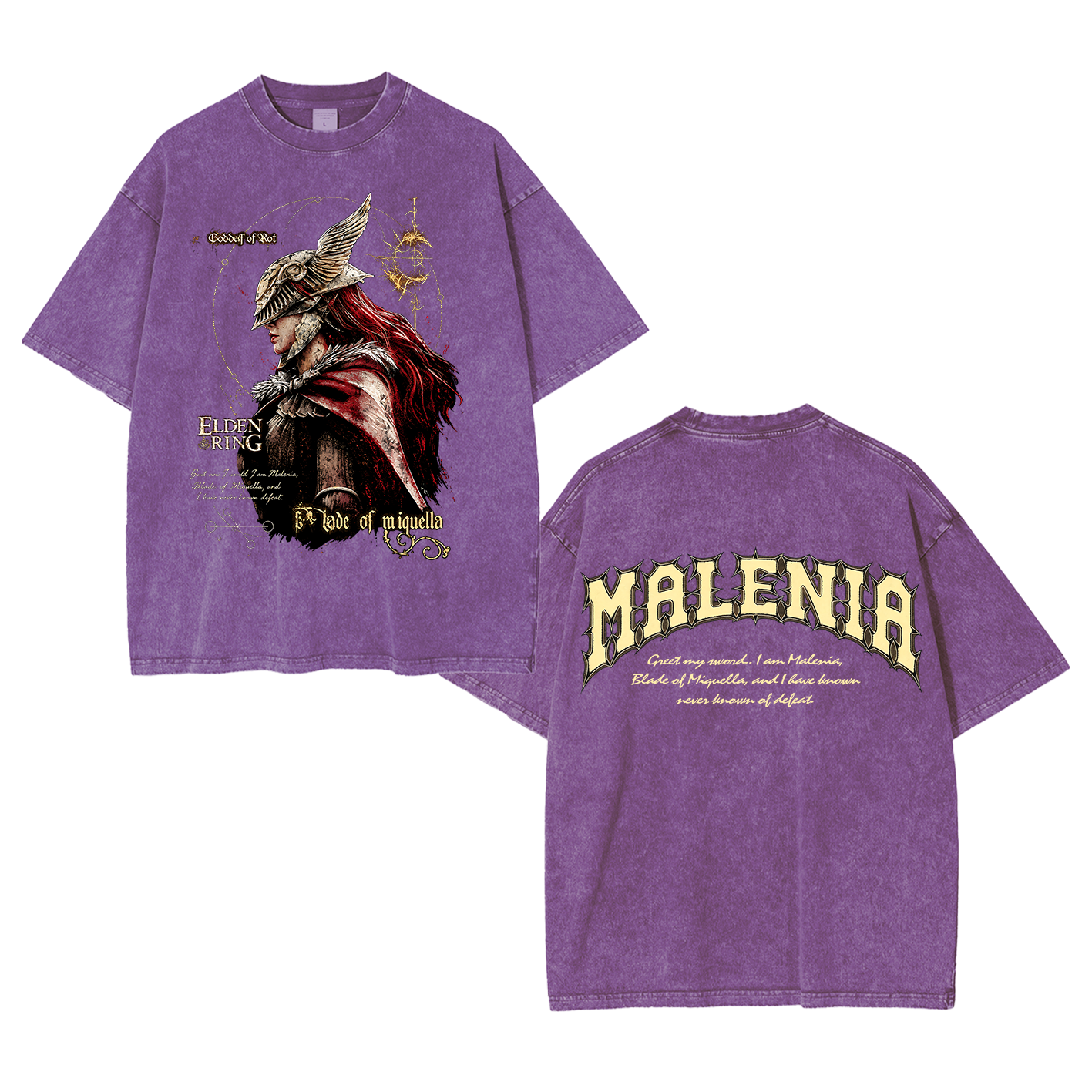 Elden Ring Malenia Oversized T-shirt/Crewneck/Hoodie