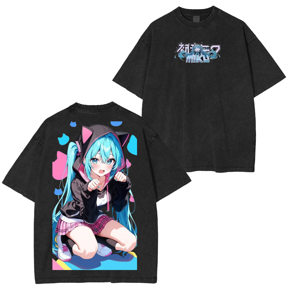Hatsune Miku Vintage Washed T-Shirt