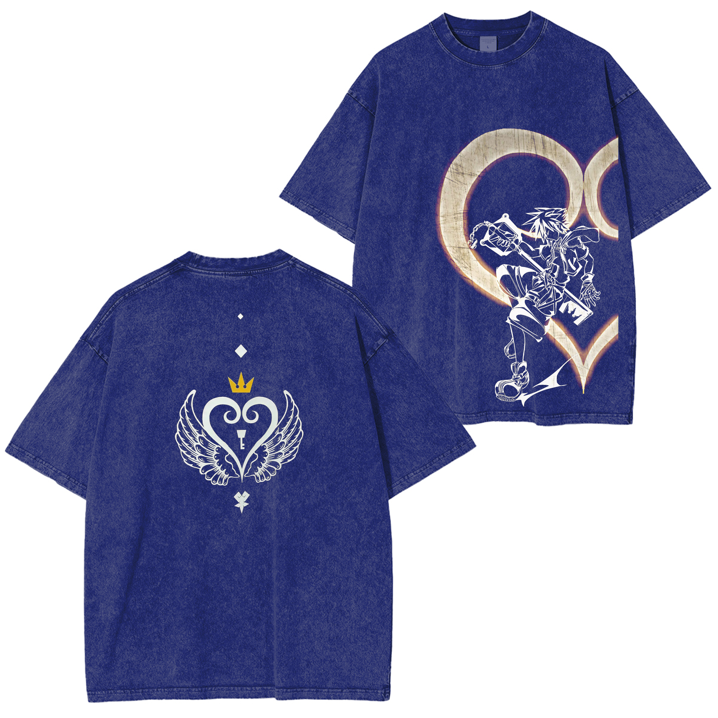 Sora,Kingdom Hearts Oversized T-shirt/Crewneck/Hoodie