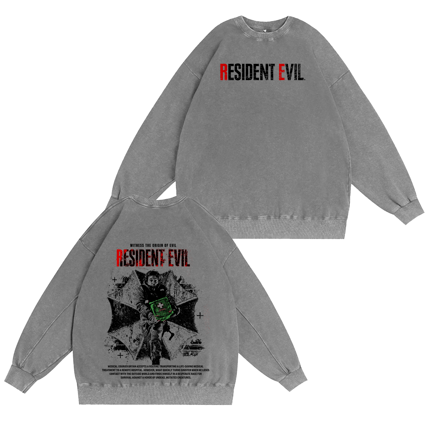 Resident Evil Oversized T-shirt/Crewneck/Hoodie