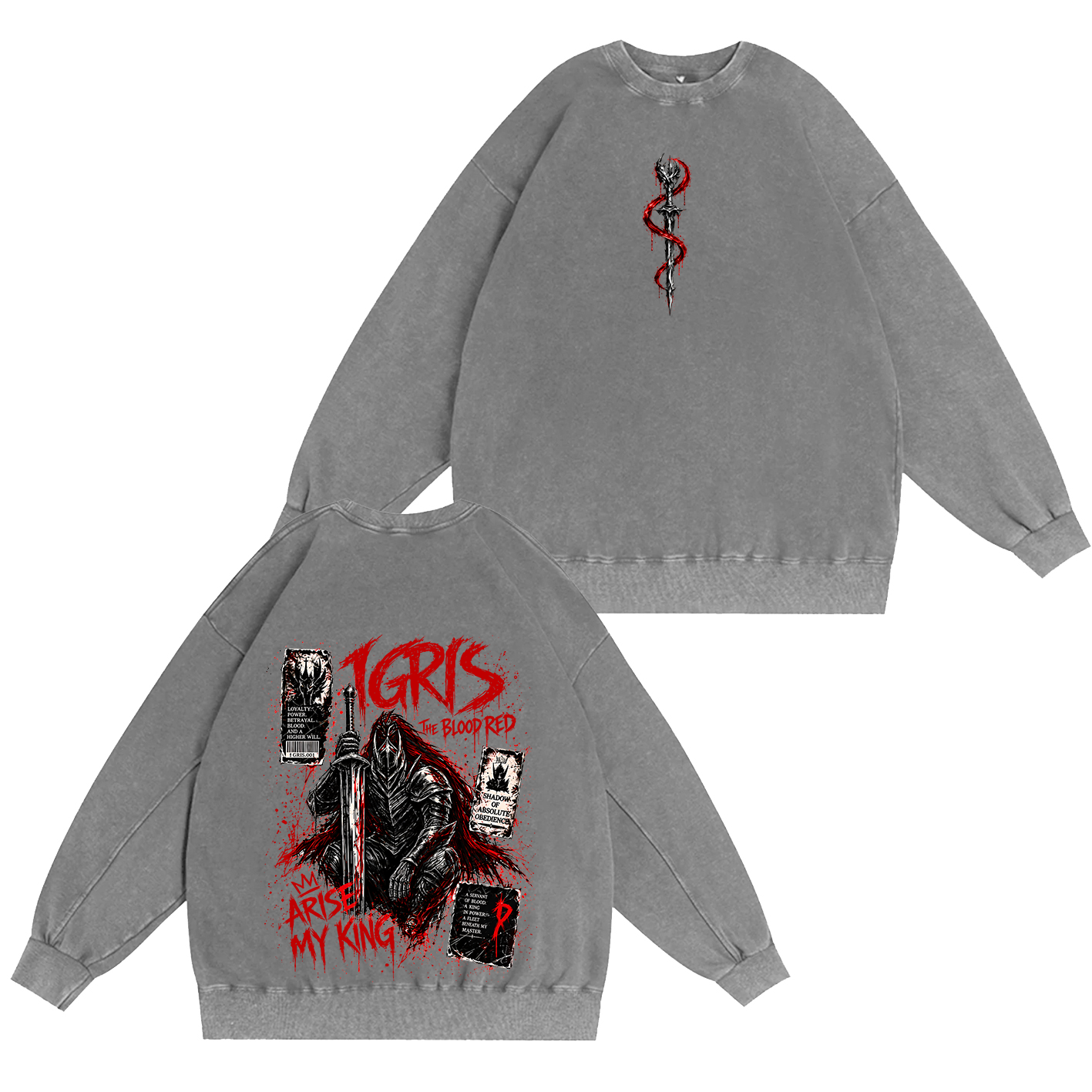 Igris Solo Leveling Oversized T-shirt/Crewneck/Hoodie