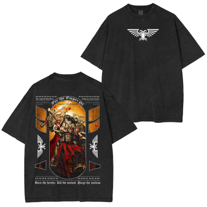 Warhammer 40K Game Unisex Washed T-Shirt