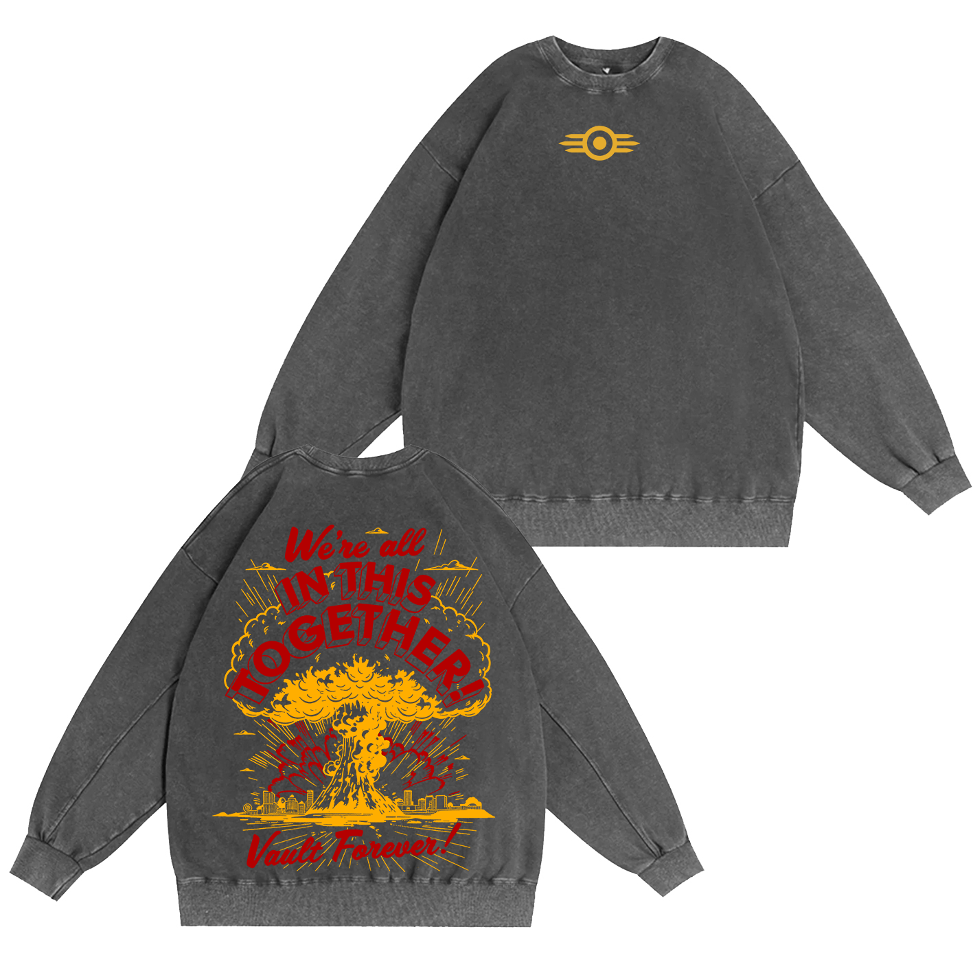 Fallout 4  Washed T-shirt/Crewneck/Hoodie
