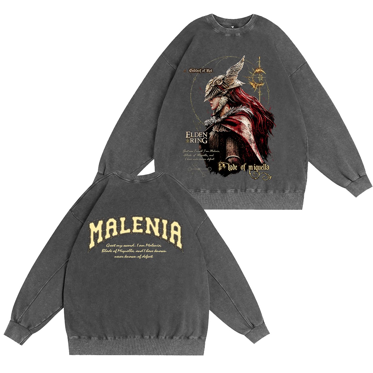 Elden Ring Malenia Oversized T-shirt/Crewneck/Hoodie