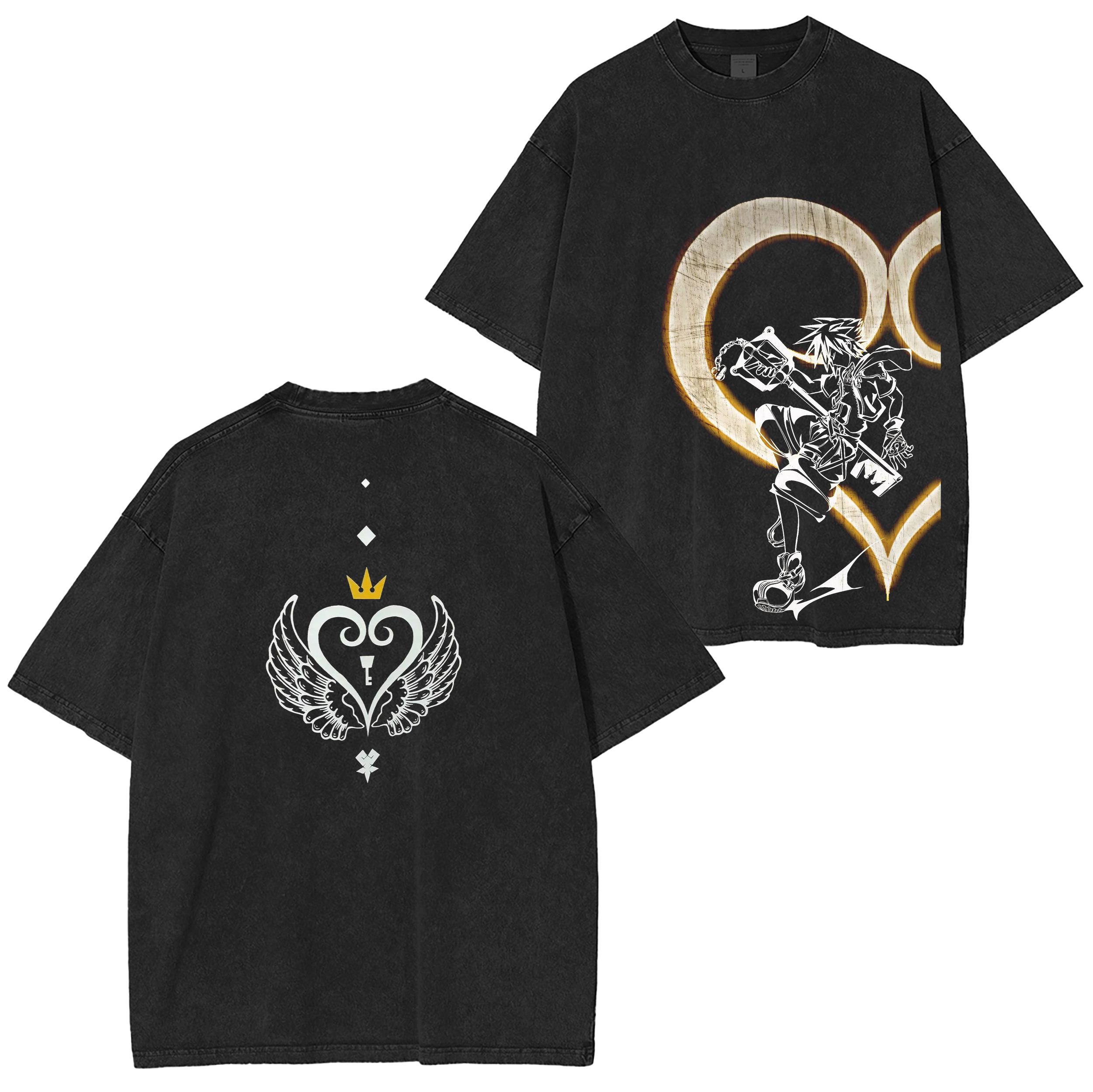 Sora,Kingdom Hearts Oversized T-shirt/Crewneck/Hoodie