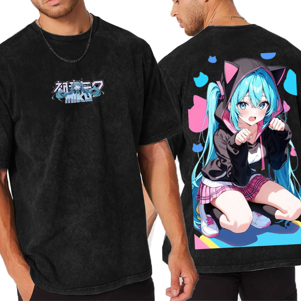 Hatsune Miku Vintage Washed T-Shirt