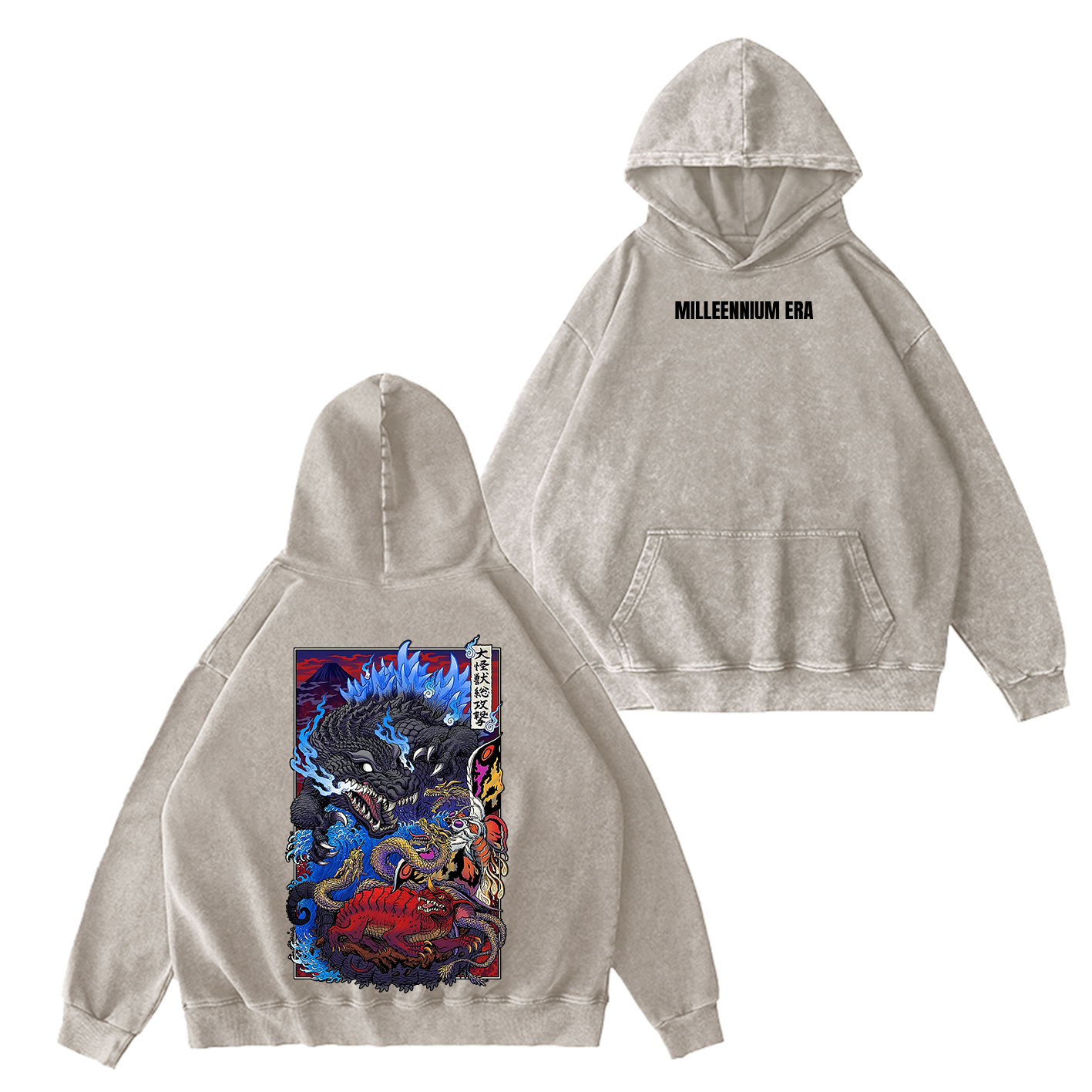 Godzila Oversized T-shirt/Crewneck/Hoodie