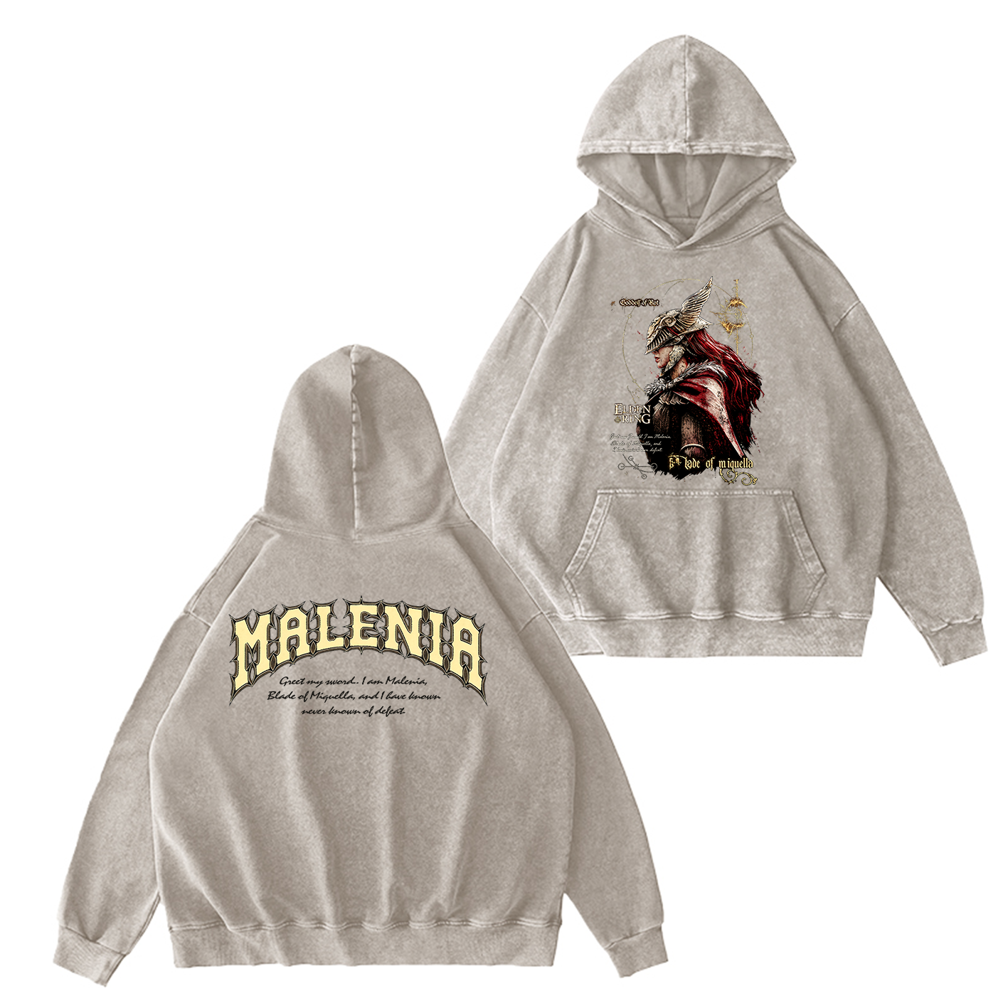 Elden Ring Malenia Oversized T-shirt/Crewneck/Hoodie