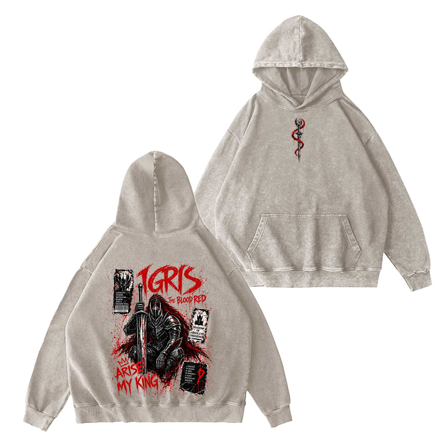 Igris Solo Leveling Oversized T-shirt/Crewneck/Hoodie