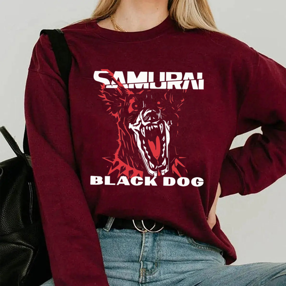 Samurai Black dog T-Shirt