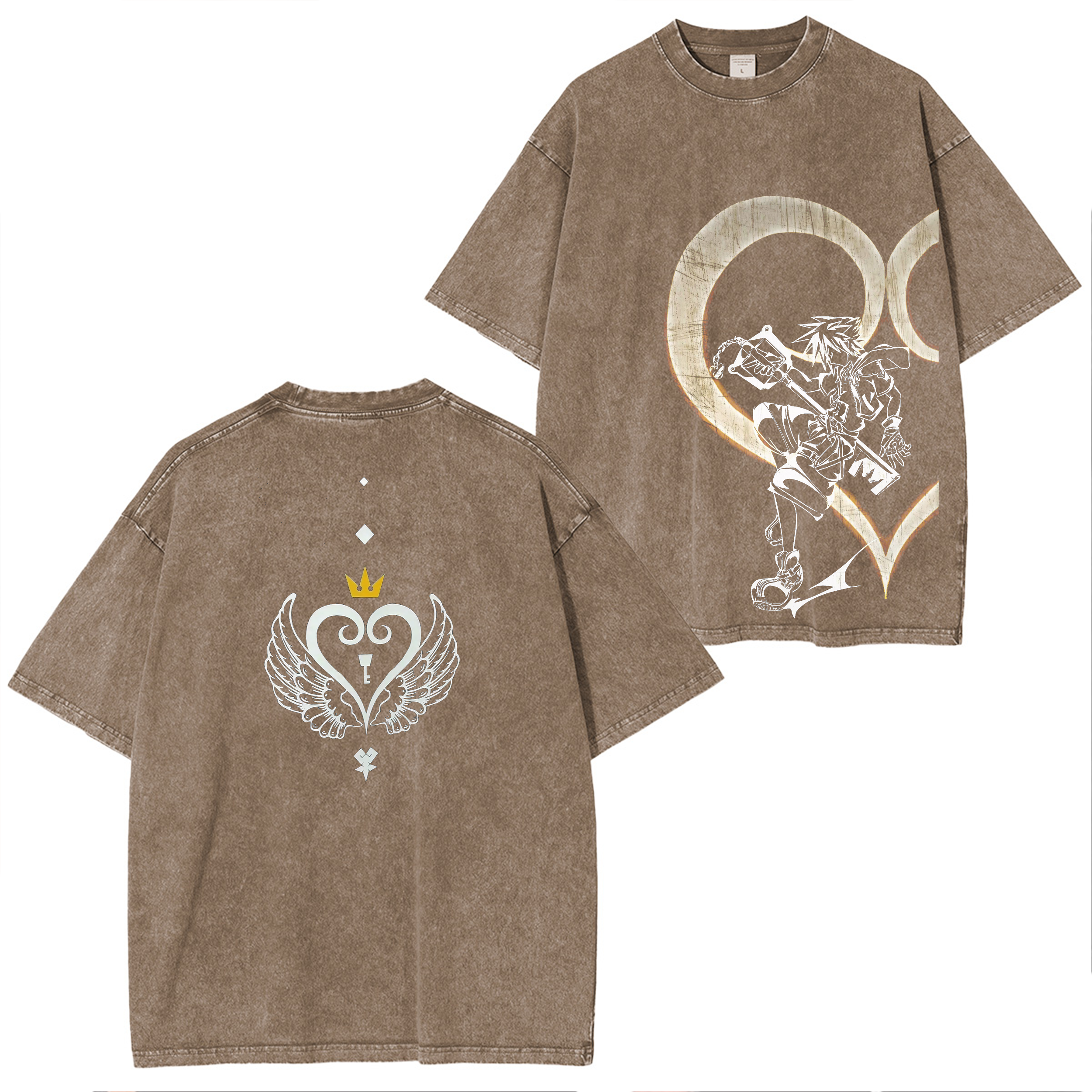 Sora,Kingdom Hearts Oversized T-shirt/Crewneck/Hoodie