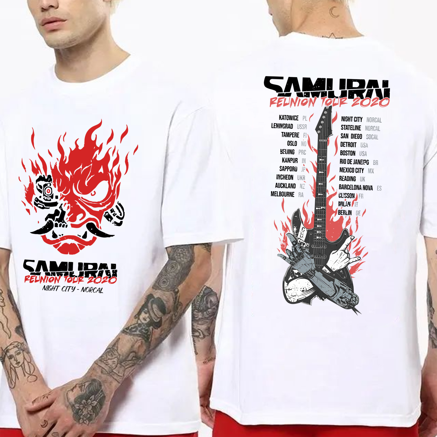 Samurai Reunion Tour T-Shirt