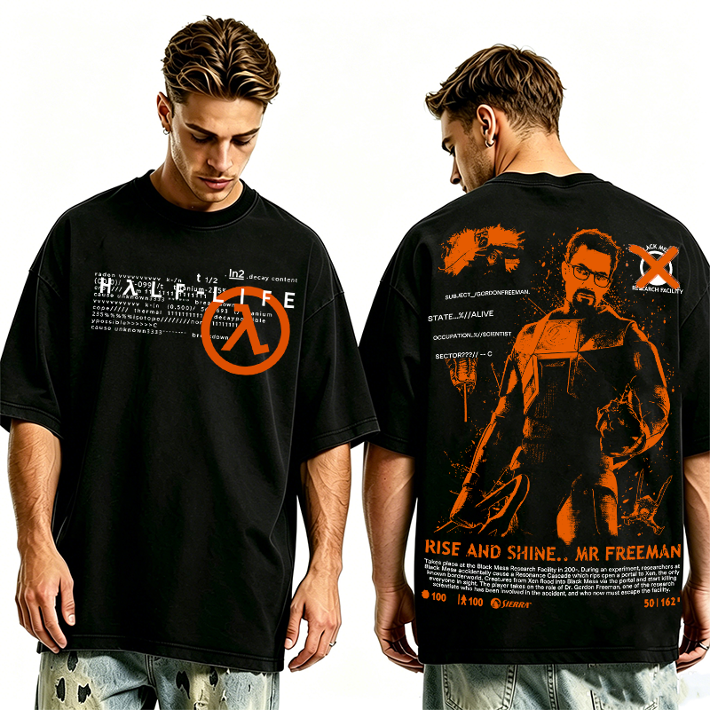 Half Life Oversized T-shirt/Crewneck/Hoodie