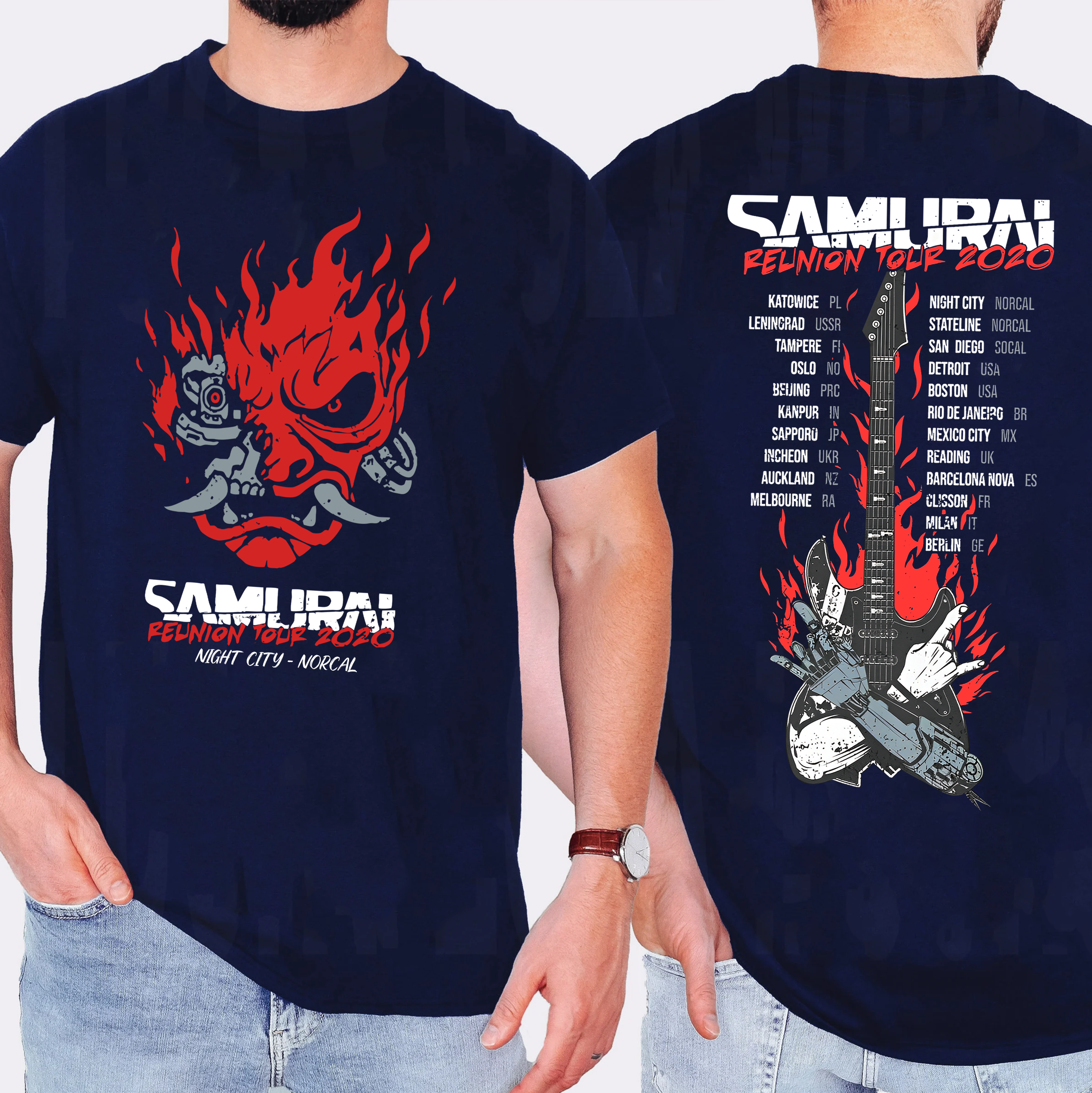 Samurai Reunion Tour T-Shirt