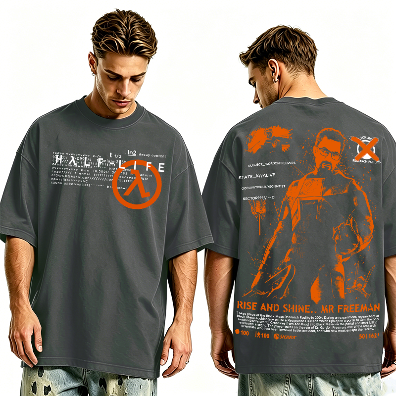 Half Life Oversized T-shirt/Crewneck/Hoodie