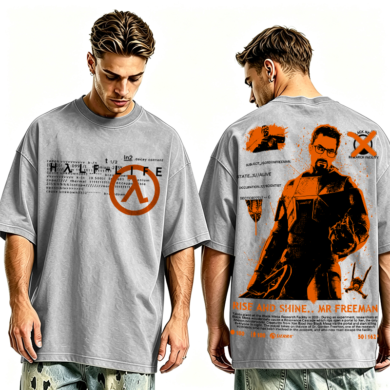 Half Life Oversized T-shirt/Crewneck/Hoodie