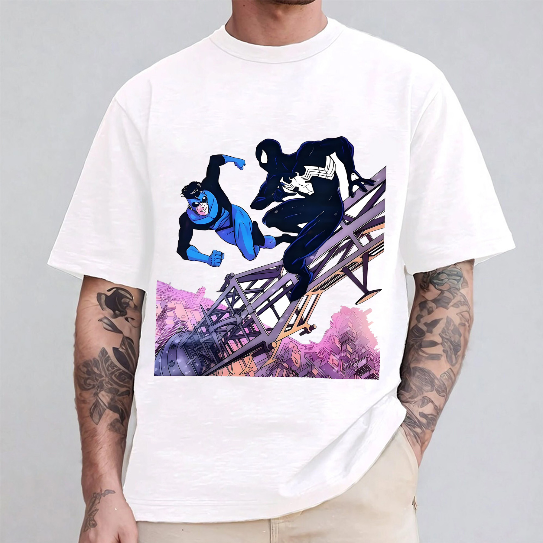 Invincible & Spider Man Oversized T-shirt/Crewneck/Hoodie