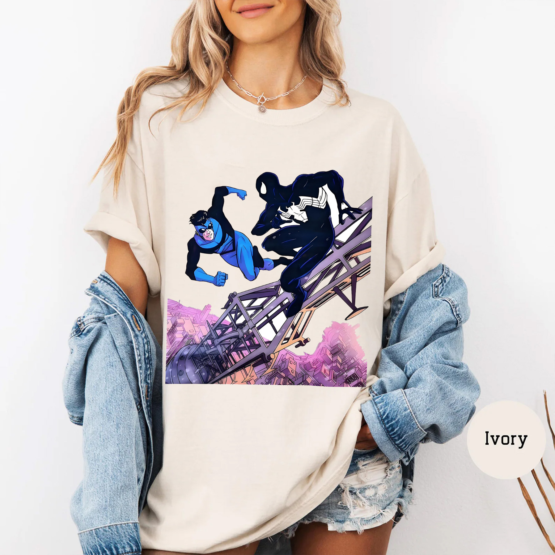 Invincible & Spider Man Oversized T-shirt/Crewneck/Hoodie