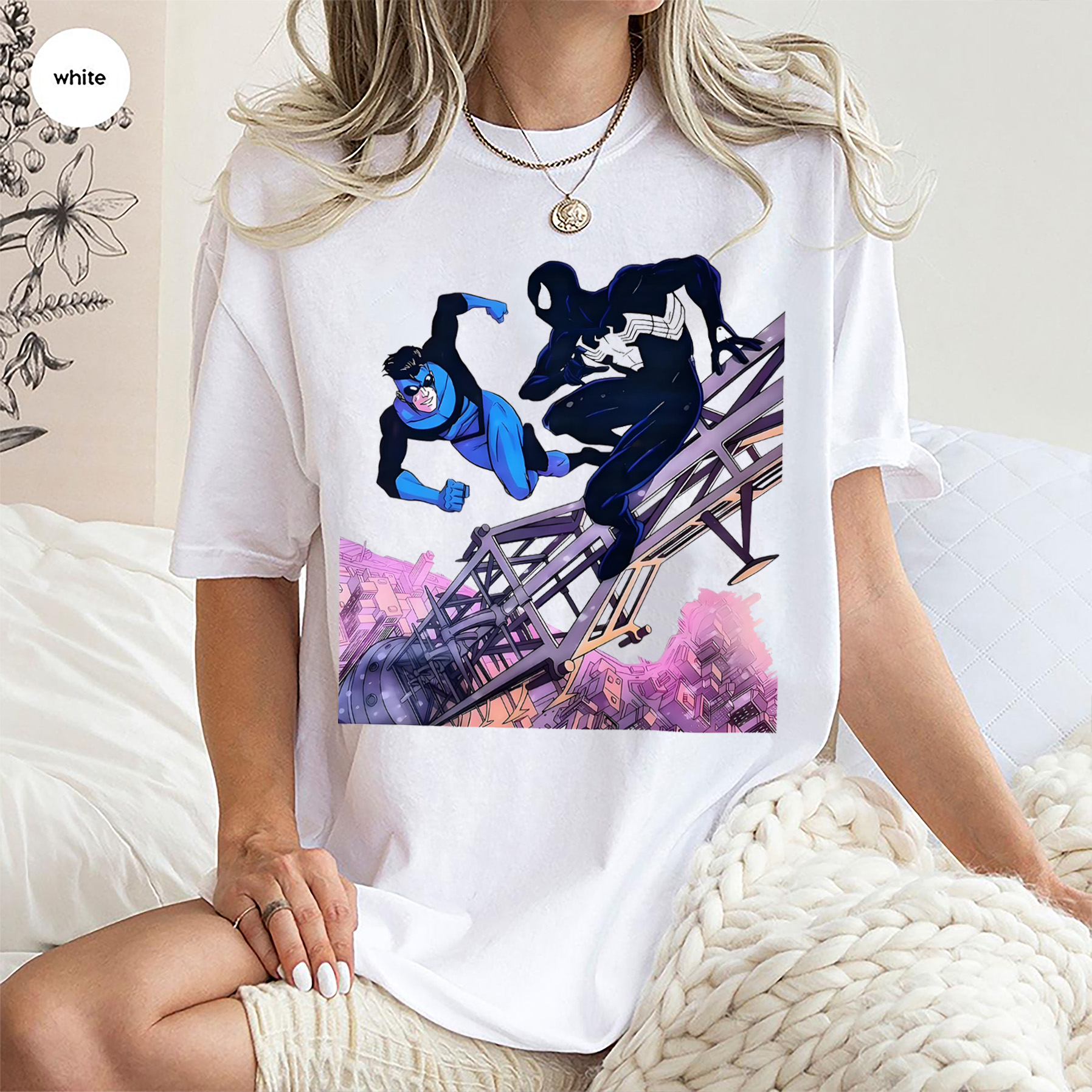 Invincible & Spider Man Oversized T-shirt/Crewneck/Hoodie