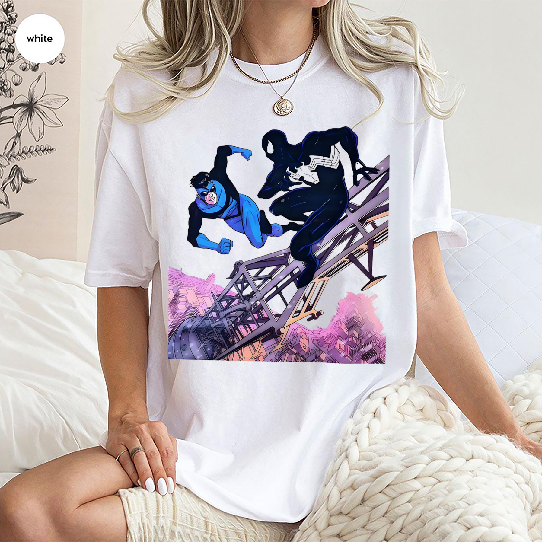 Invincible & Spider Man Oversized T-shirt/Crewneck/Hoodie