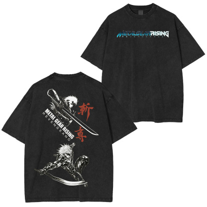 Metal Gear Rising Raiden Washed Unisex T-Shirt
