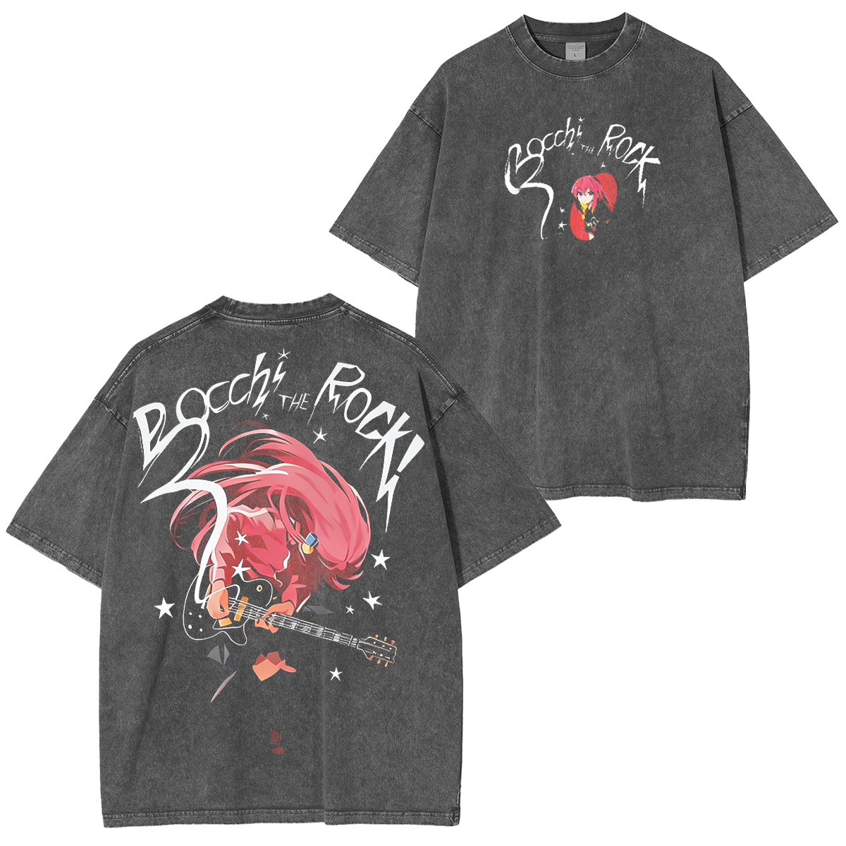Bocchitherock Print T-Shirt