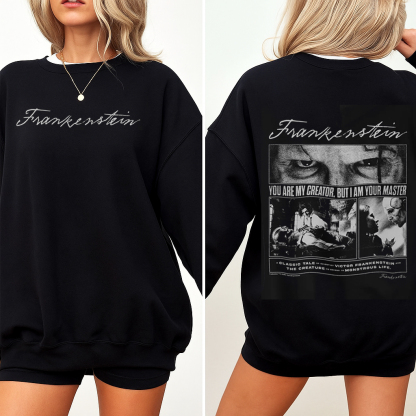 Frankenstein: The True Monster Behind the Legend  Unisex Shirts/Crewneck/Hoodie