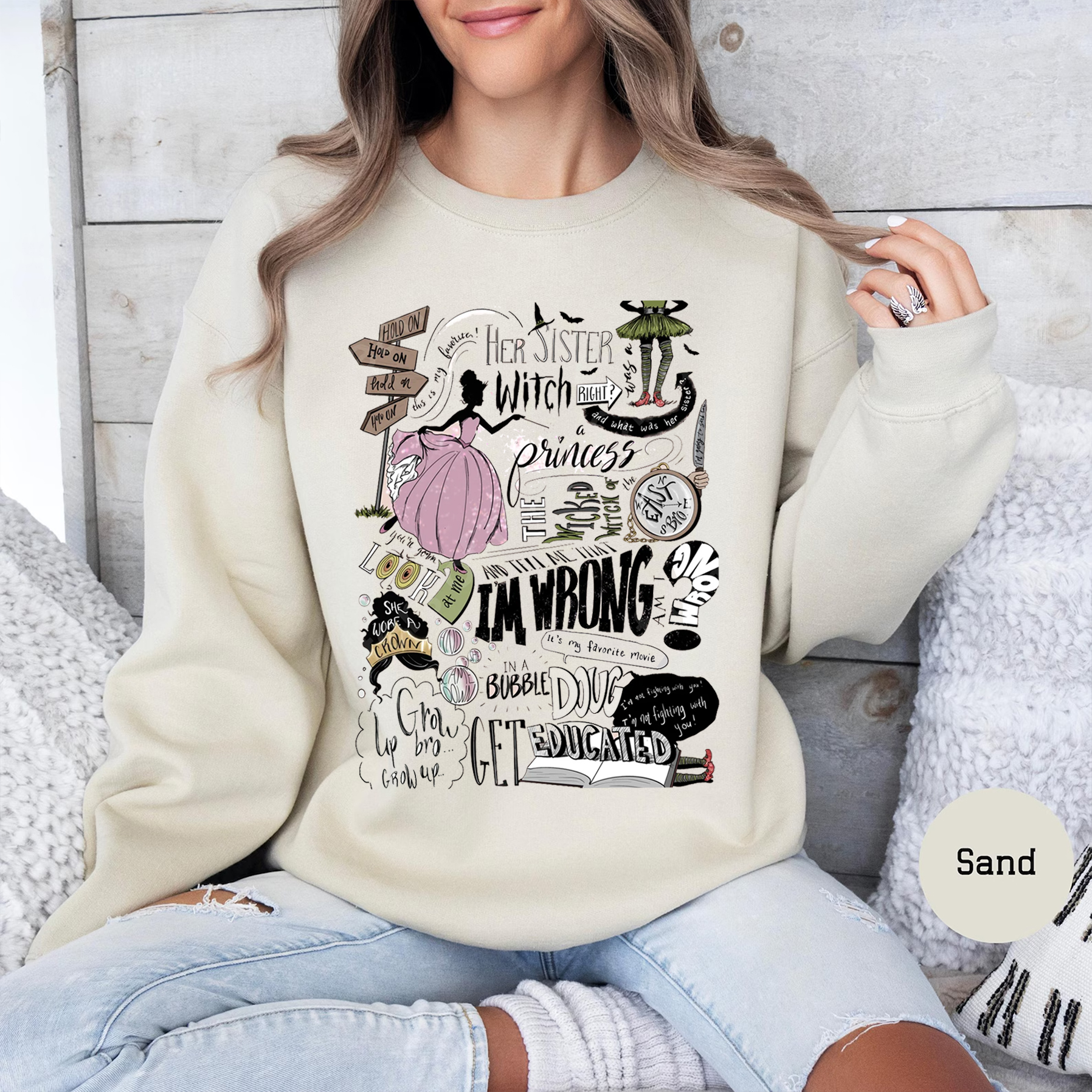 Eeypy Wicked Witch of The East Bro Unisex Shirt/Crewneck/Hoodie