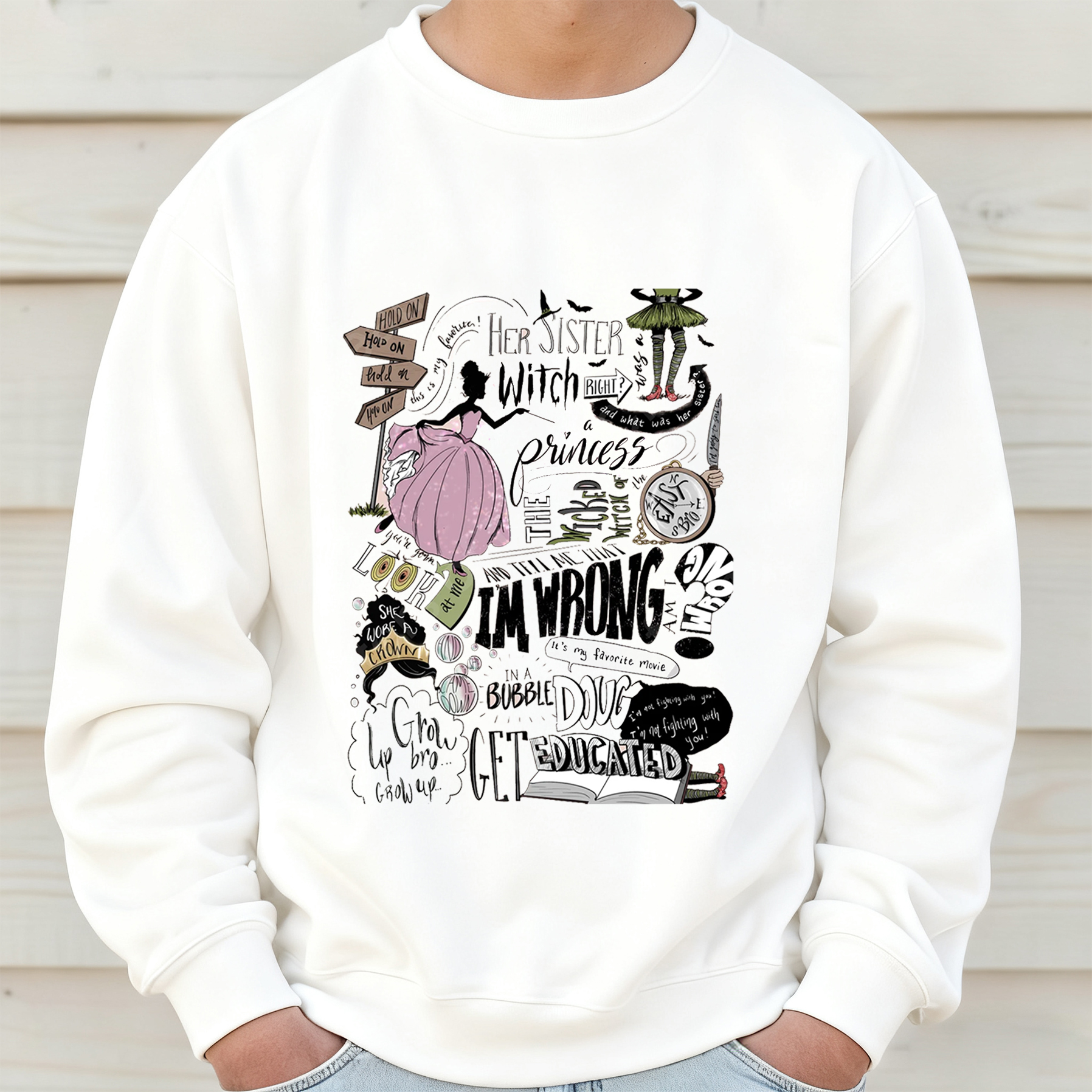 Eeypy Wicked Witch of The East Bro Unisex Shirt/Crewneck/Hoodie