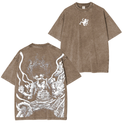 One Piece Unisex Washed T-Shirt