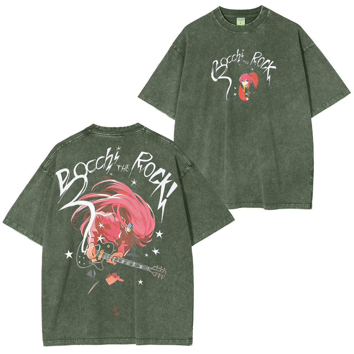 Bocchitherock Print T-Shirt