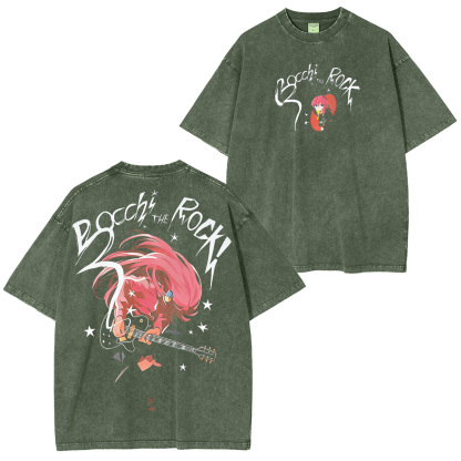 Bocchitherock Print T-Shirt