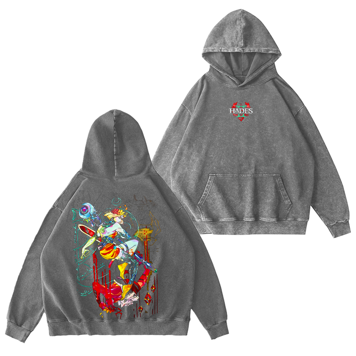 Hades II is so peak Vintage Washed T-shirt/Crewneck/Hoodie