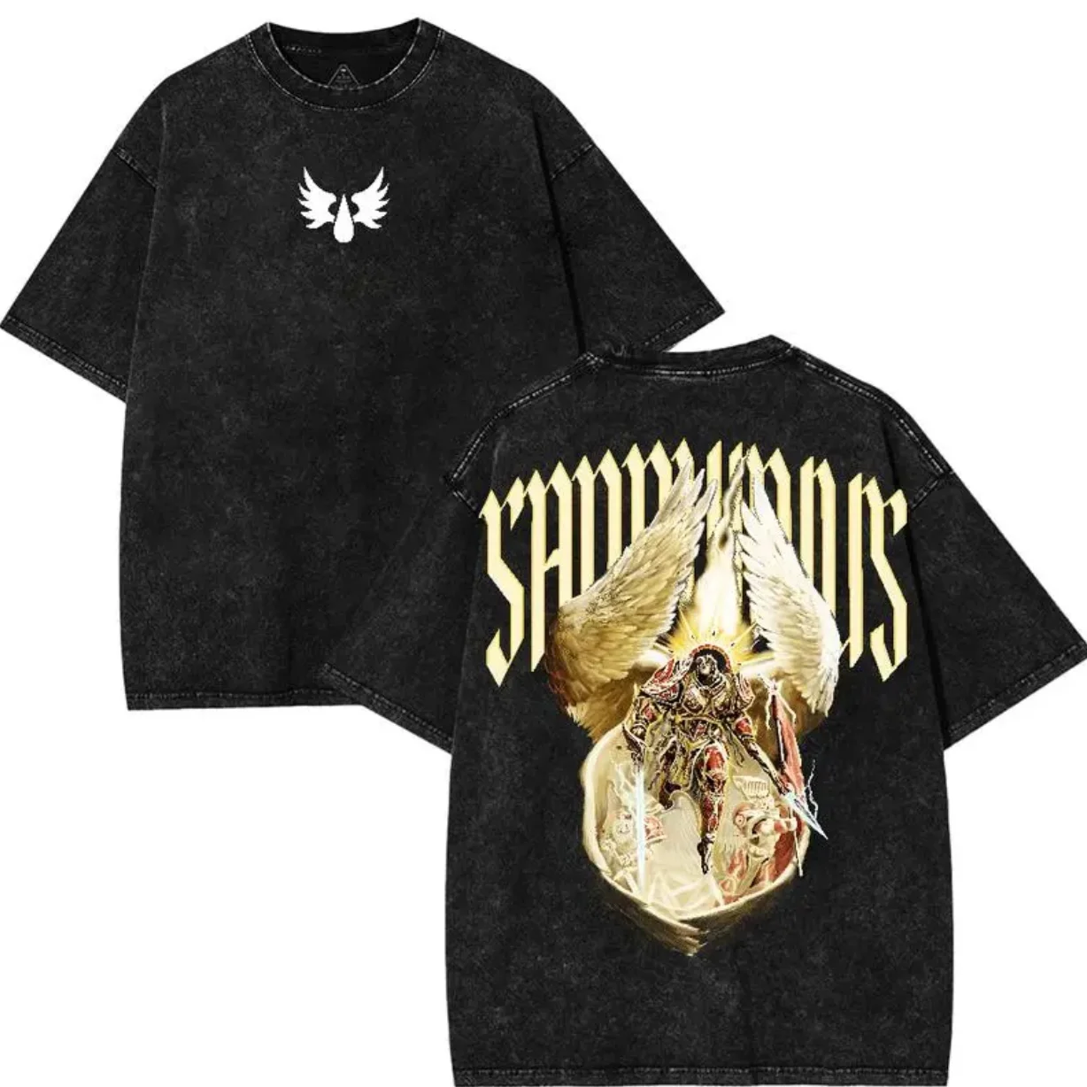 Warhammer 40k Printed Unisex Washed T-Shirt