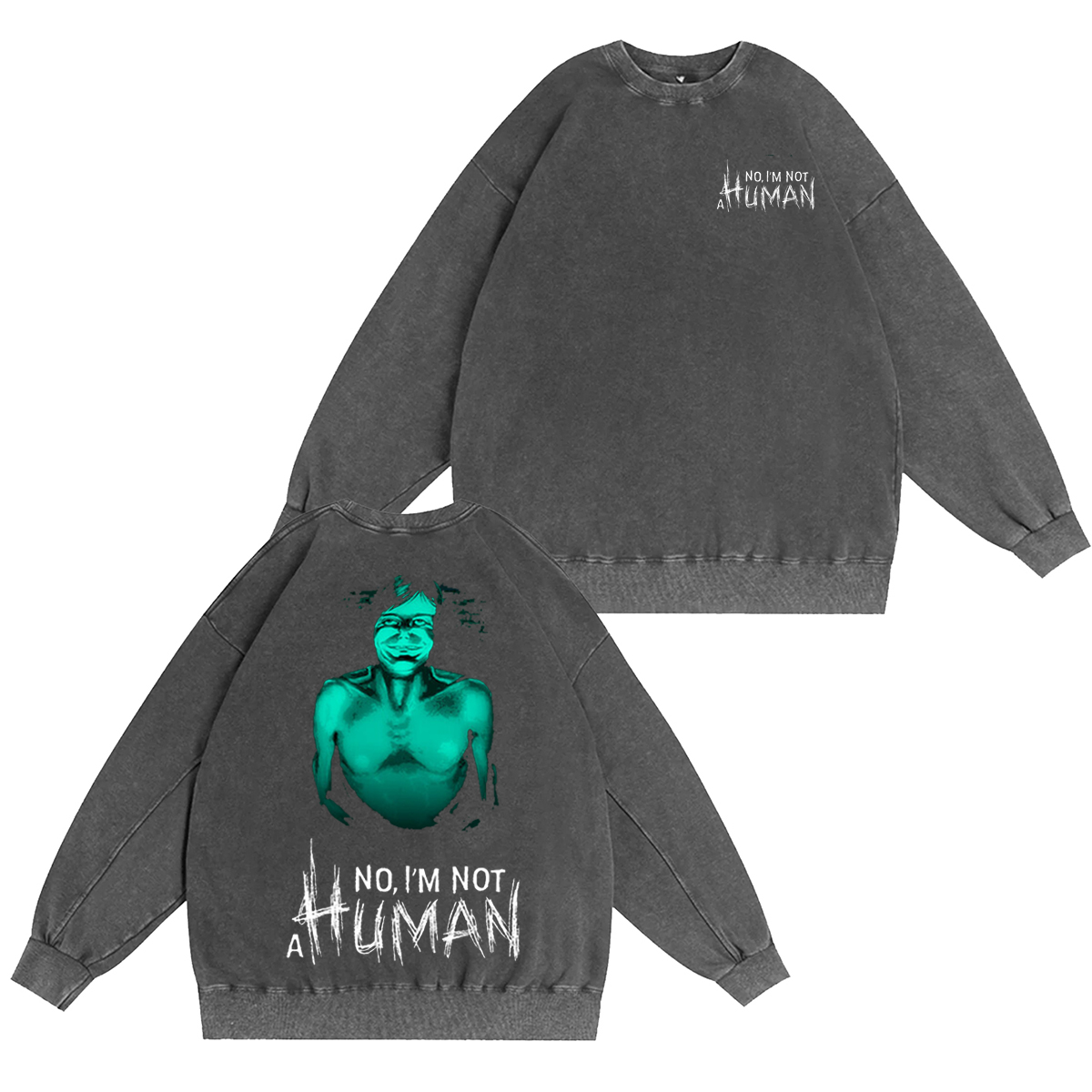 No, I��m Not a Human Vintage Washed T-shirt/Crewneck/Hoodie