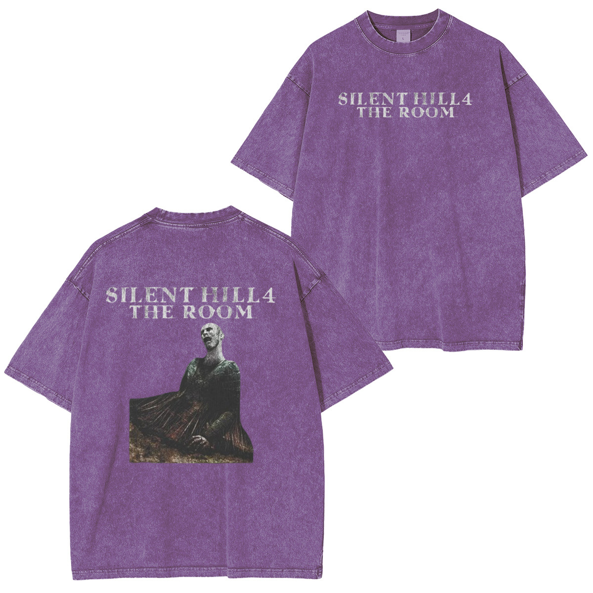 Silent Hill 4 Double Retro Washed T-Shirt