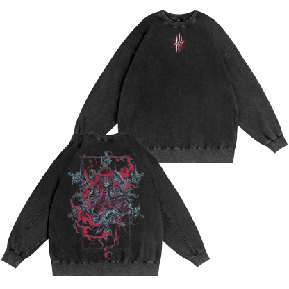 Akaza �C Upper Moon 3 Vintage T-shirt/Crewneck/Hoodie