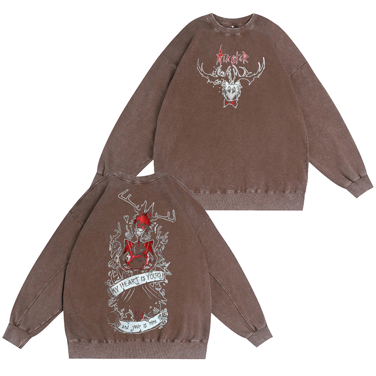 Alastor Hazbin Hotel Oversized T-shirt/Crewneck/Hoodie