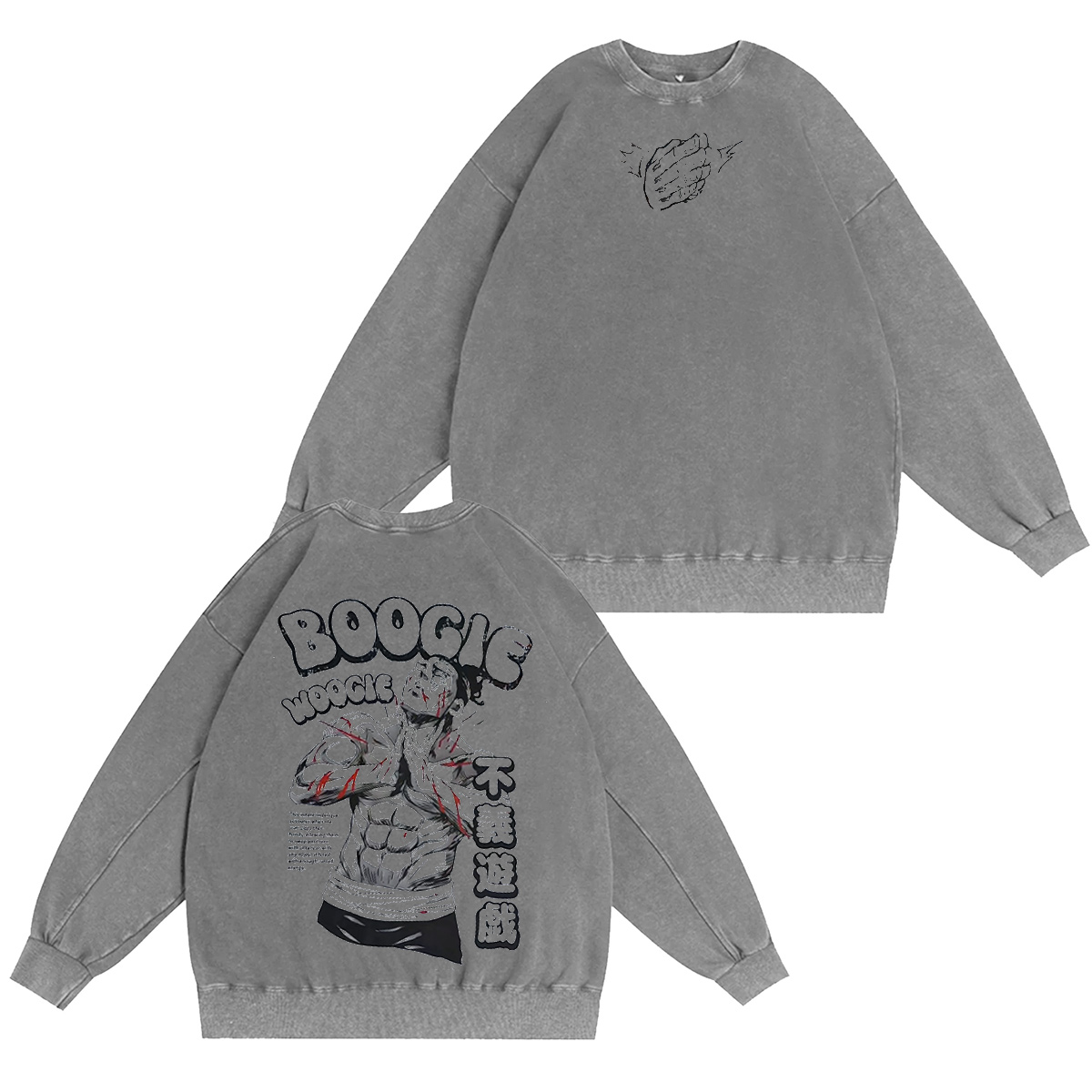 Jujutsu Kaisen Anime Oversized T-shirt/Crewneck/Hoodie