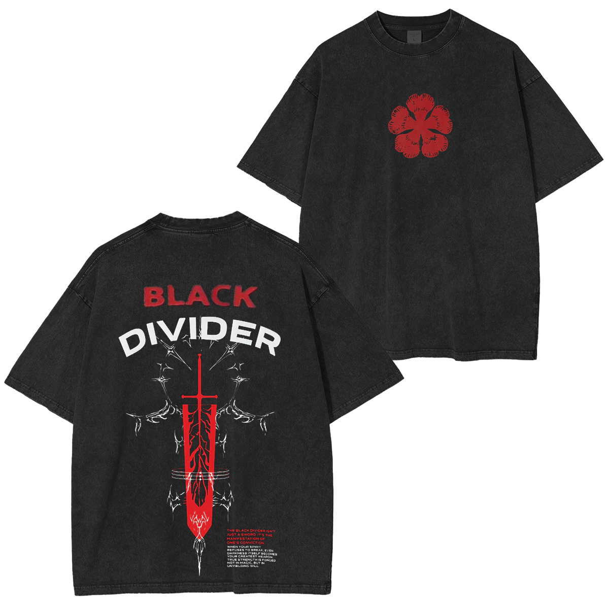 Black Clover Oversized T-shirt/Crewneck/Hoodie