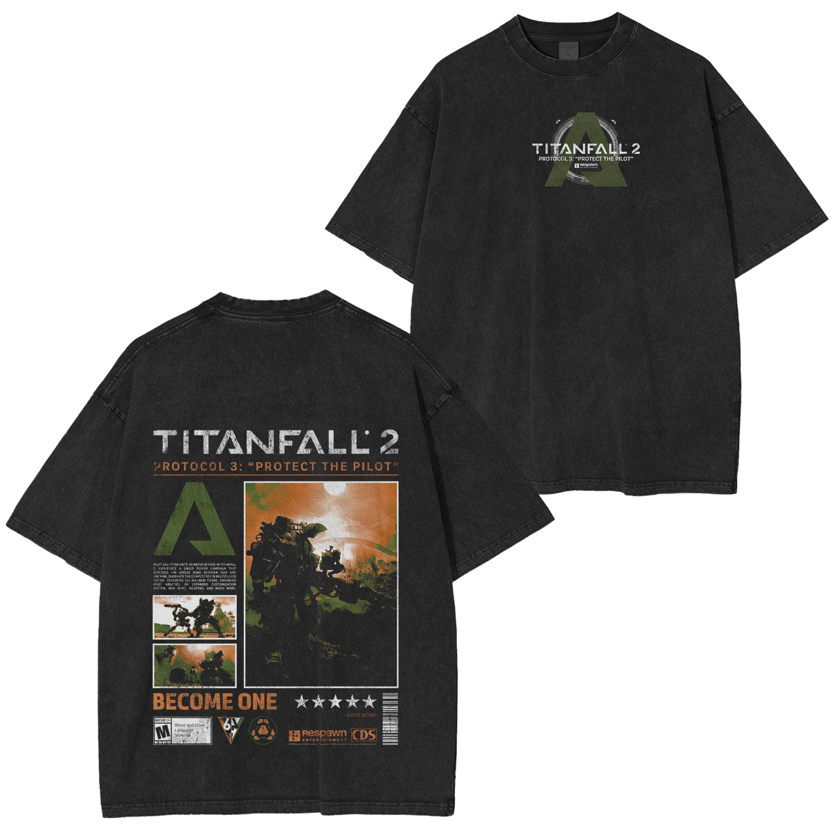TITANFALL 2 Oversized T-shirt/Crewneck/Hoodie