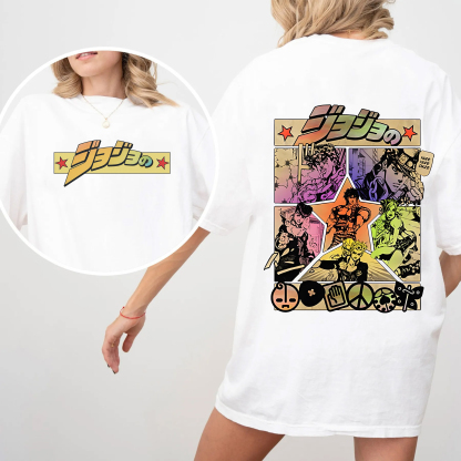 Men Women Anime JoJo's Bizarre Adventure T-Shirt