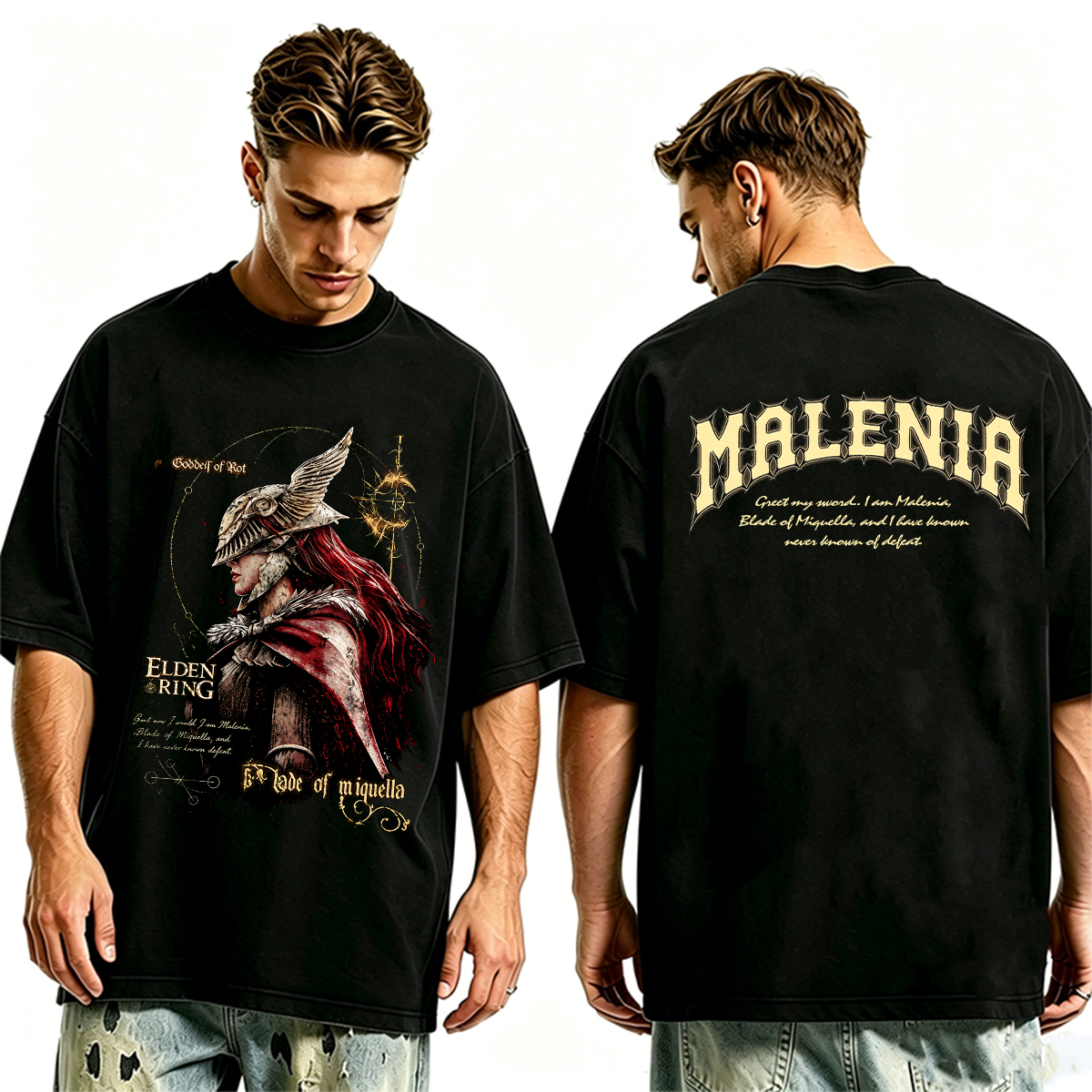 Elden Ring Malenia Oversized T-shirt/Crewneck/Hoodie