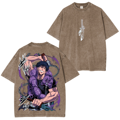 Jujutsu Kaisen Toji Fushiguro Anime Oversized T-shirt/Crewneck/Hoodie