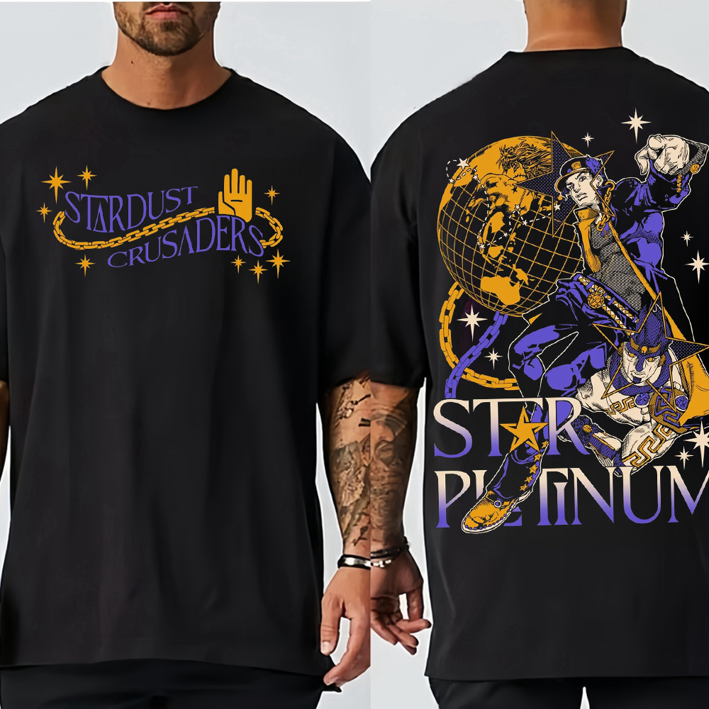 Jotaro Kujo-JoJo's Bizarre Wash T-shirt/Crewneck/Hoodie