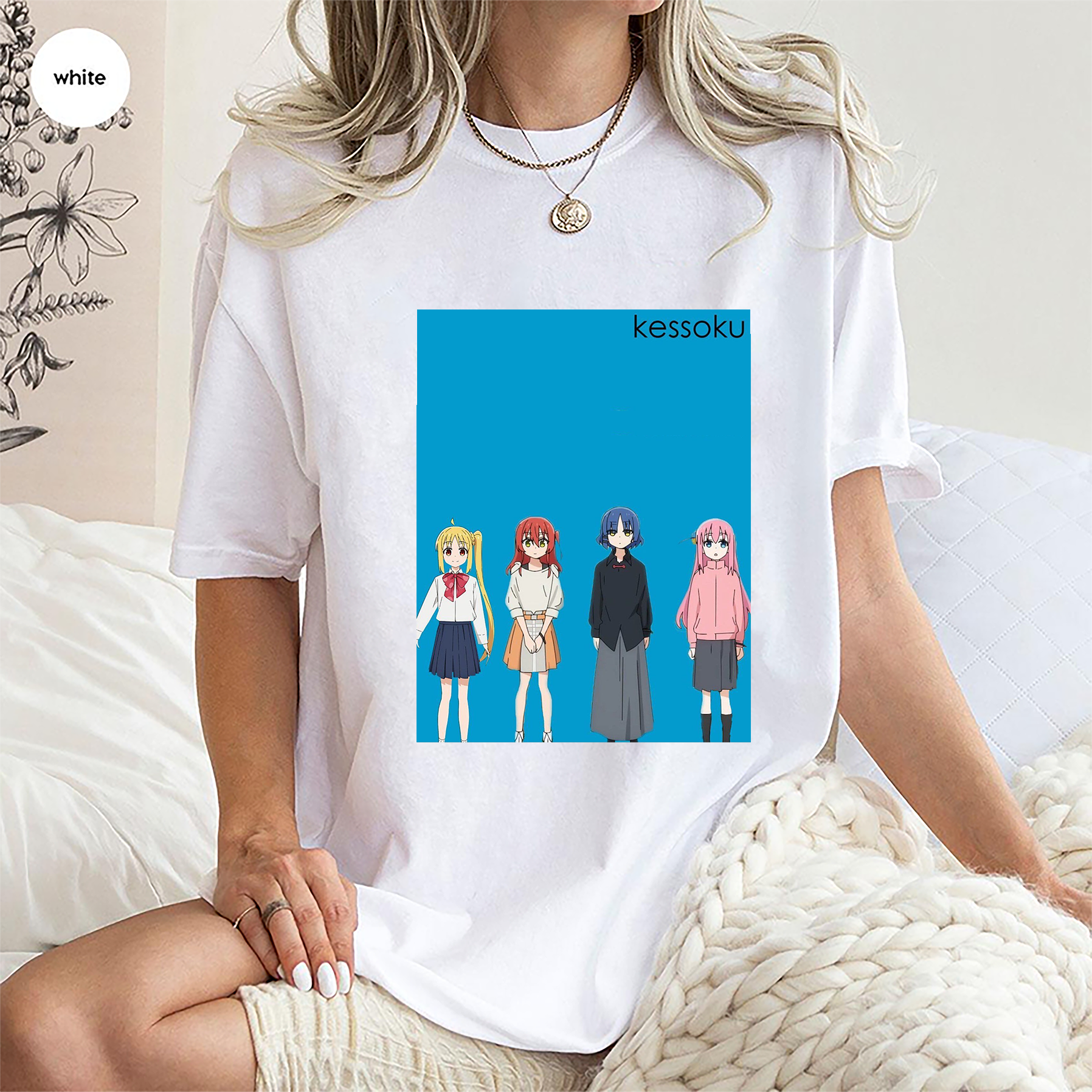 Kessoku Band Bocchi The Rock Anime  Unisex Shirt/Crewneck/Hoodie
