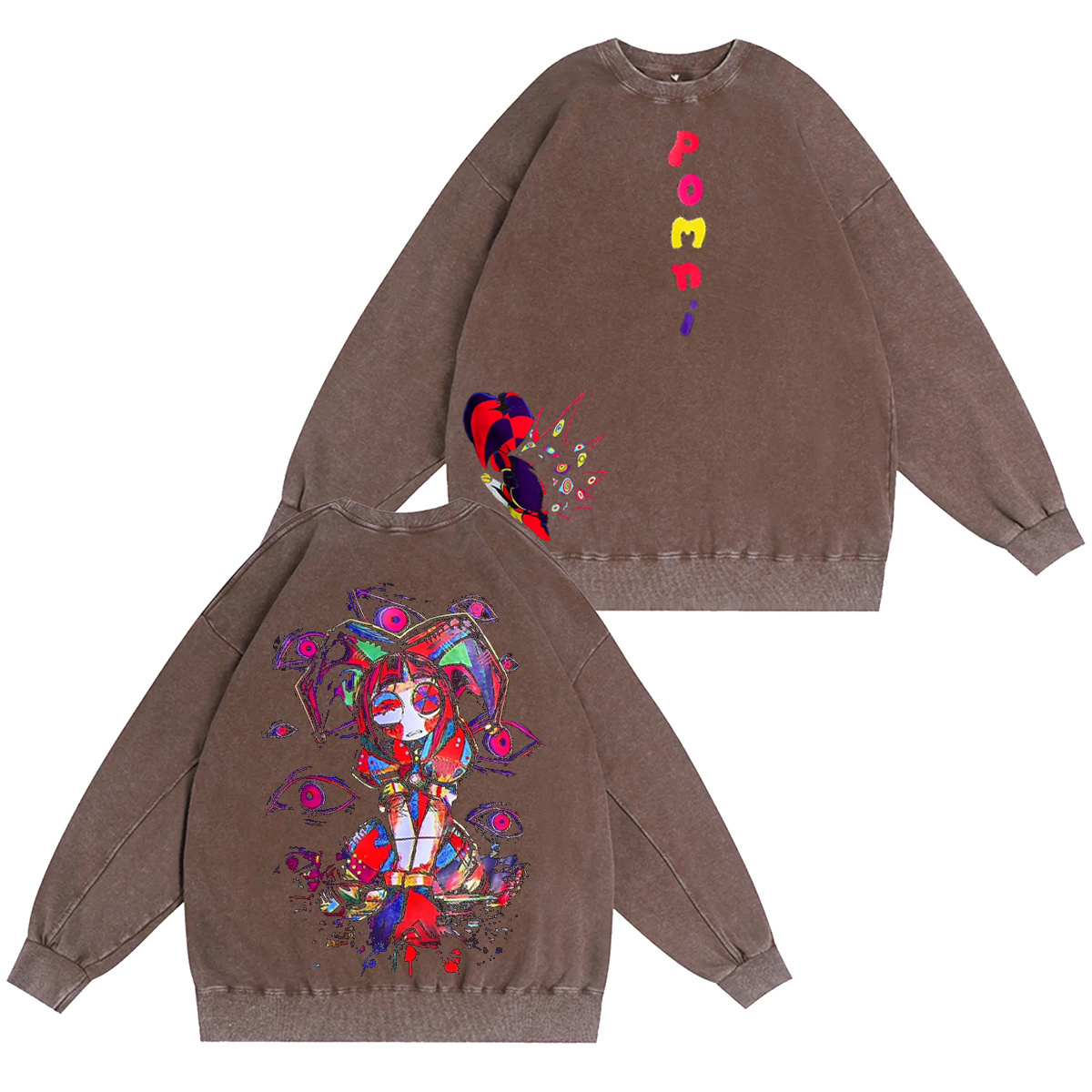 Pomni The Amazing Digital Circus Oversized T-shirt/Crewneck/Hoodie