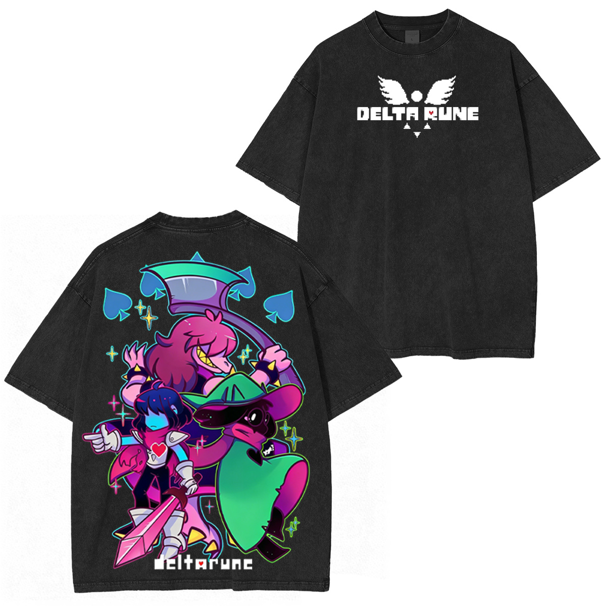 Deltarune Washed T-shirt/Crewneck/Hoodie